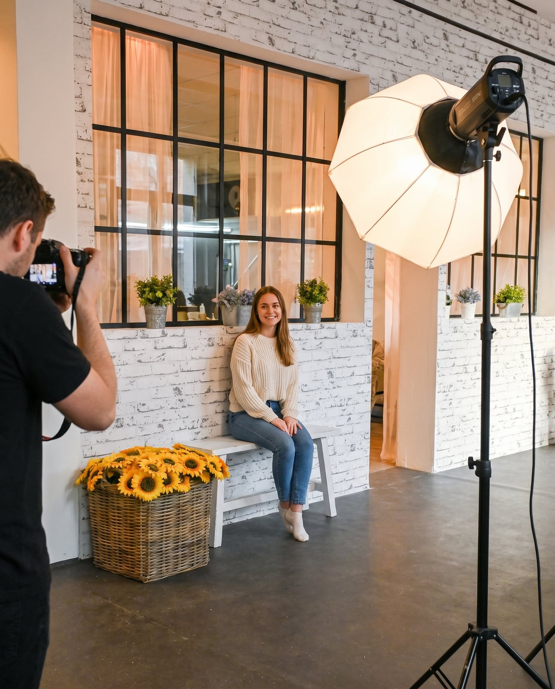 Portrait-Shooting im Studio